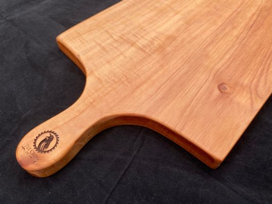 MACROCARPA CHEESE / SERVING BOARD: Large clear