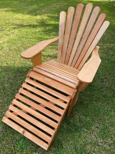 MACROCARPA CAPE COD / ADIRONDACK CHAIR: Fantail + Stool + Cover