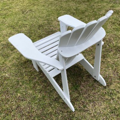 PINE CAPE COD / ADIRONDACK CHAIR: Round tail + Cover