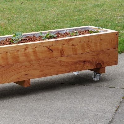 MACROCARPA PATIO PLANTER BOX: 375x330x1.0M