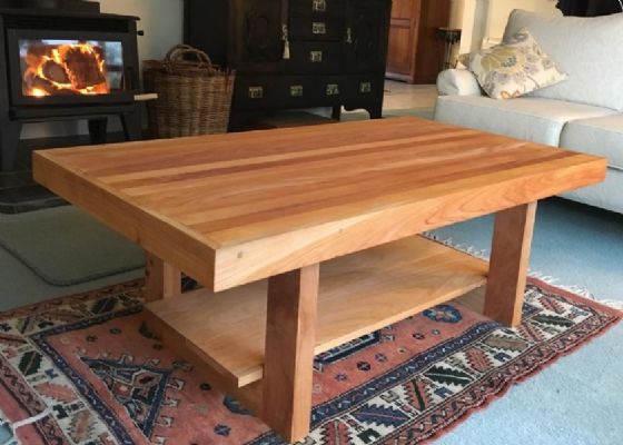 MACROCARPA COFFEE TABLE: 1.2M