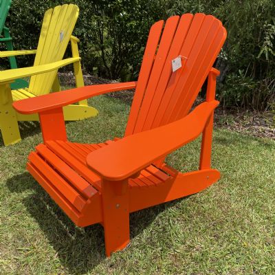 PINE CAPE COD / ADIRONDACK CHAIR: Round tail + Cover