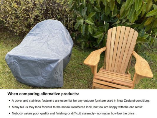 PINE CAPE COD / ADIRONDACK CHAIR: Fantail + Cover